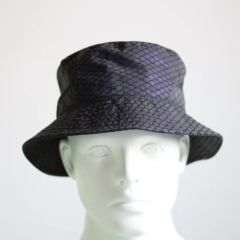 UV Reflective Colourful Bucket Hat - Snakeskin