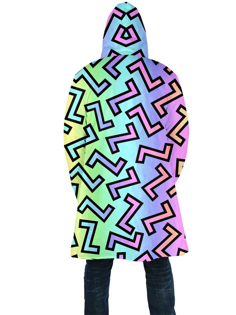 'Ain't EZ being ZZ' Hooded Fleece Cloak - DITCHWORLD