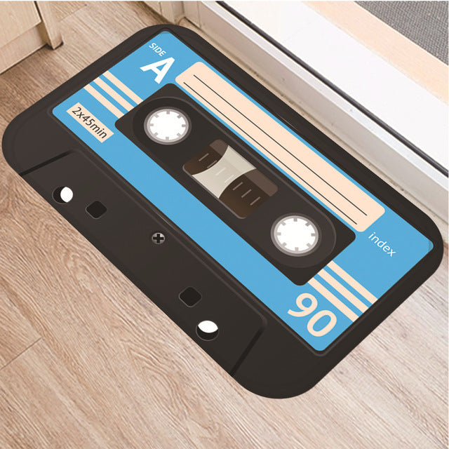 Cassette Tape Mats Anti Slip Floor Carpet - DITCHWORLD
