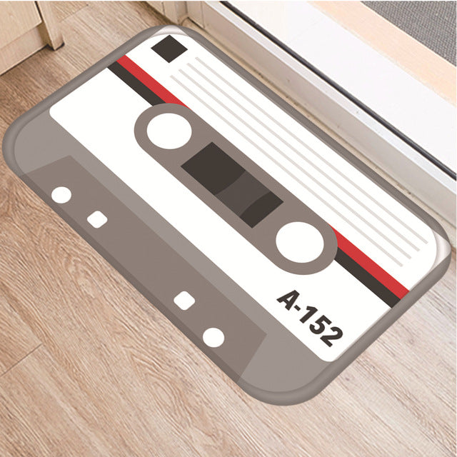 Cassette Tape Mats Anti Slip Floor Carpet - DITCHWORLD