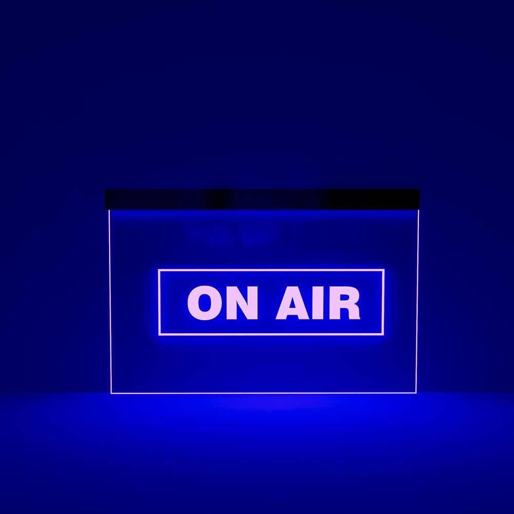 'On Air' Studio LED Neon Light Sign - DITCHWORLD