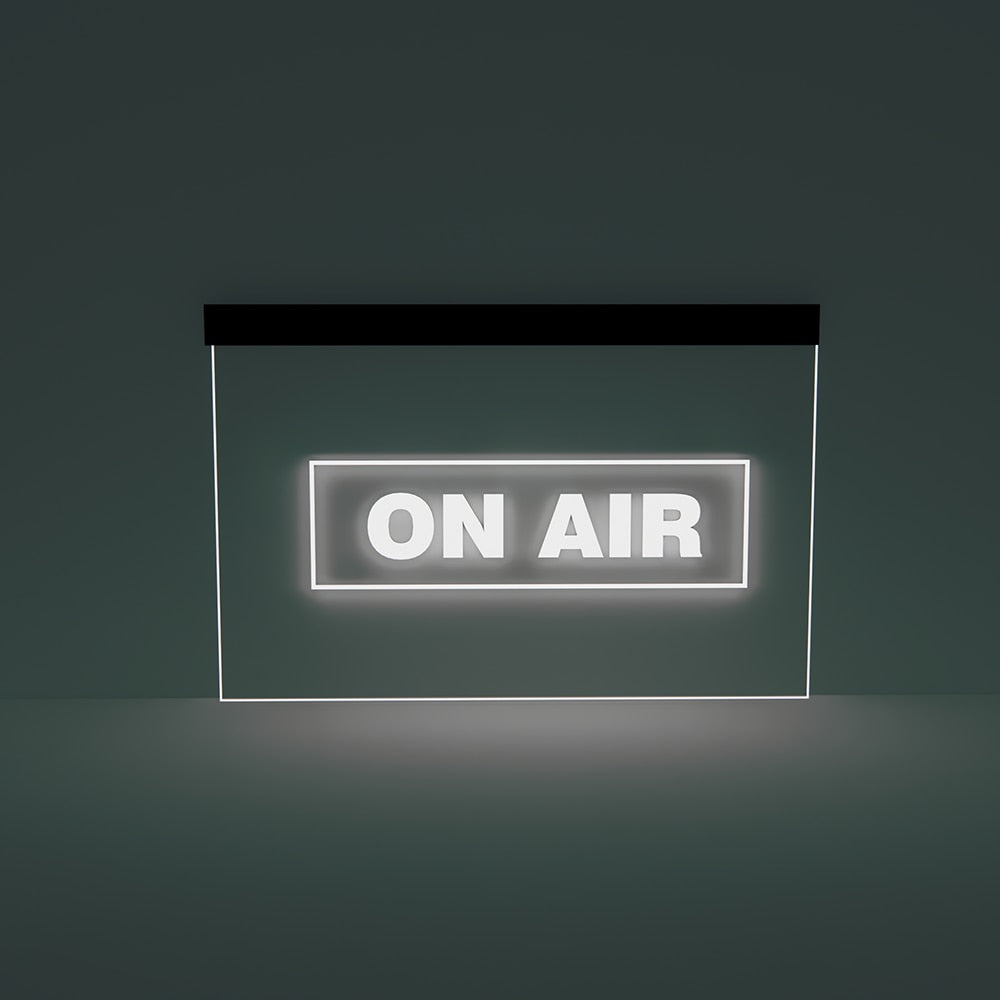 'On Air' Studio LED Neon Light Sign - DITCHWORLD